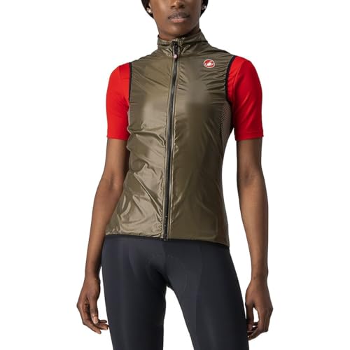 CASTELLI 4520088-232 ARIA W VEST Sports vest Women's Moos Brown M von CASTELLI