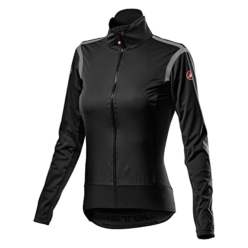 CASTELLI 4520554 ALPHA RoS 2 W L. JKT Women's Jacket Schwarz M CASTELLI 4520554 ALPHA RoS 2 W L. JKT Women's Jacket Schwarz M von CASTELLI