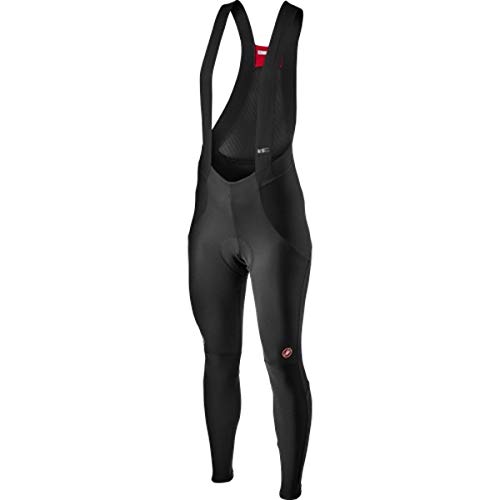 CASTELLI 4520563-288 SORPASSO RoS W BIBT Leggings Women's Schwarz/Brilliant Pink XS von CASTELLI