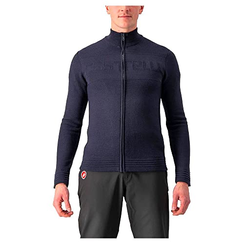 Castelli 4520578 ARMANDO SWEATER Jacket Men's SAVILE BLUE L Castelli 4520578 ARMANDO SWEATER Jacket Men's SAVILE BLUE L von CASTELLI