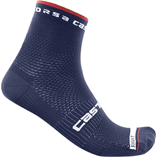 CASTELLI 4521027-424 ROSSO CORSA PRO 9 SOCK Socks Men's Belgischer Blau XXL von CASTELLI