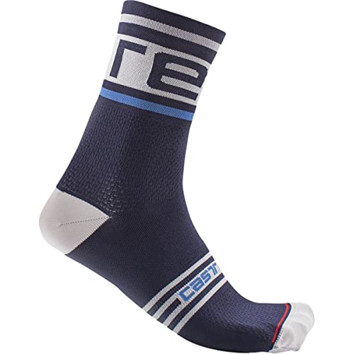 CASTELLI 4521028-424 PROLOGO 15 SOCK Socks Men's Belgischer Blau XXL von CASTELLI