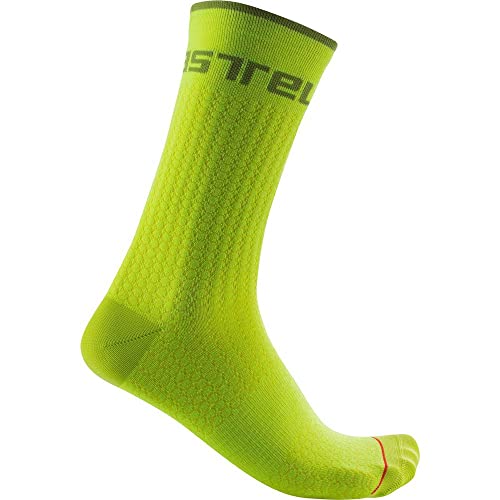 Castelli 4521552 DISTANZA 20 SOCK Socks Unisex ELECTRIC LIME S/M Castelli 4521552 DISTANZA 20 SOCK Socks Unisex ELECTRIC LIME S/M von CASTELLI