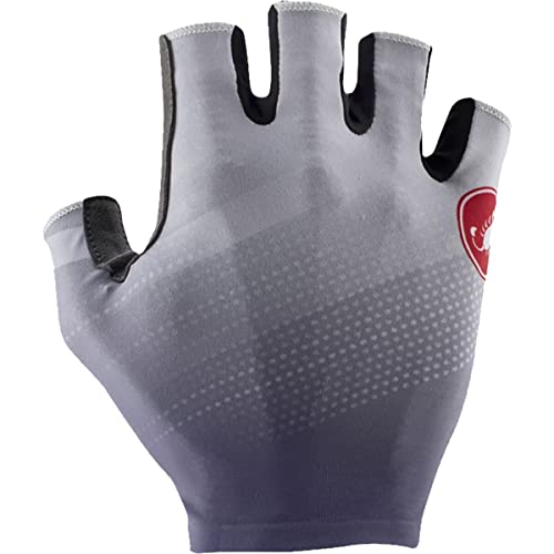 CASTELLI 4522036-870 COMPETIZIONE 2 GLOVE Fahrradhandschuhe Men's Silbergrau/belgisch blau L von CASTELLI