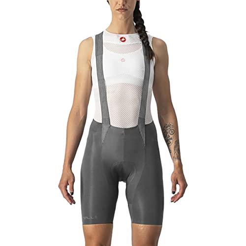 CASTELLI 4522046-125 Free AERO RC W BIBSHORT Shorts Women's Gunmetal Grey M von CASTELLI