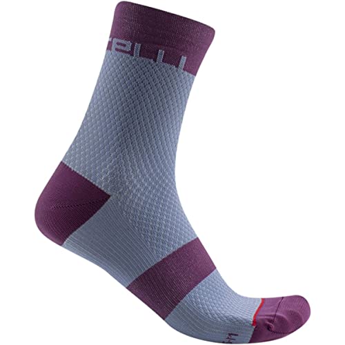 CASTELLI 4522069-534 VELOCISSIMA 12 SOCK Socks Women's Violettes Nebel/Amethyst M von CASTELLI