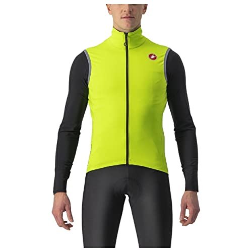 Castelli 4522514-383 PERFETTO RoS 2 VEST Jacket Herren ELECTRIC LIME Größe M von CASTELLI