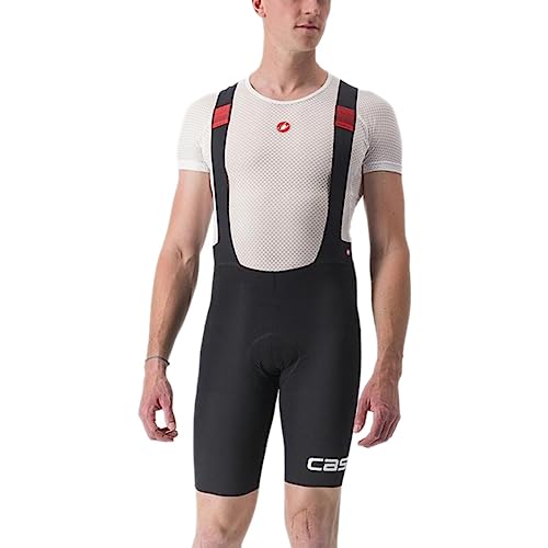 CASTELLI 4523000-101 Premio Black BIBSHORT LTD Edition Shorts Men's Schwarz-Weiss M von CASTELLI