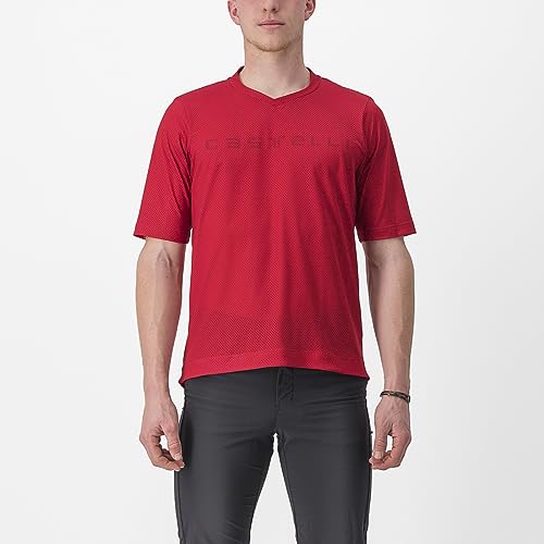 CASTELLI 4523018-611 Trail TECH Tee 2 T-Shirt Men's Dunkelrot L CASTELLI 4523018-611 Trail TECH Tee 2 T-Shirt Men's Dunkelrot L von CASTELLI
