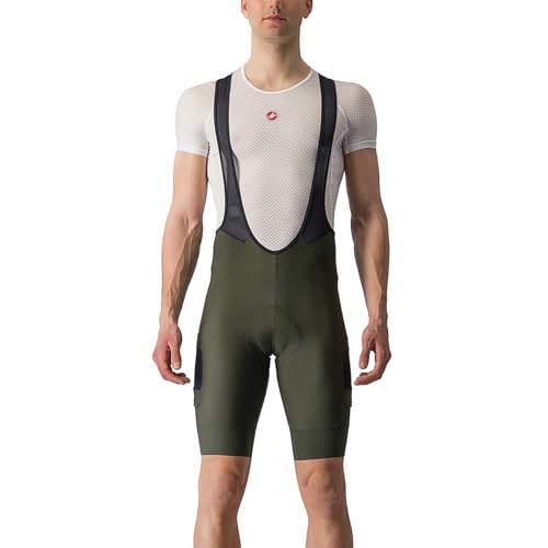 CASTELLI 4523020-309 Unlimited Cargo BIBSHORT Shorts Men's Dunkelgrün S CASTELLI 4523020-309 Unlimited Cargo BIBSHORT Shorts Men's Dunkelgrün S von CASTELLI