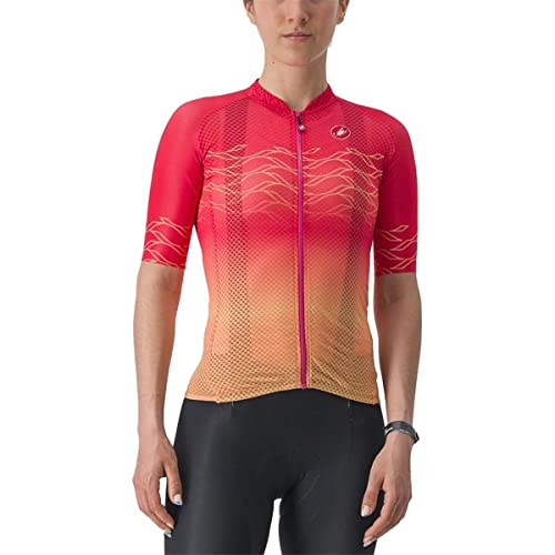 CASTELLI 4523037-081 Climber's 2.0 W Jersey T-Shirt Women's Hibiskus/Soft Orange S von CASTELLI