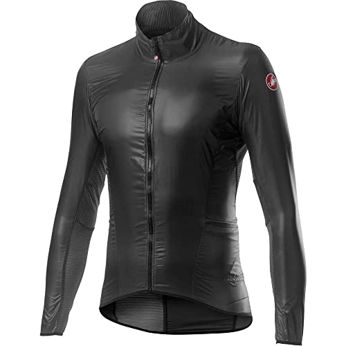 CASTELLI Men's ARIA Shell Jacket, DUNKELGRAU, M CASTELLI Men's ARIA Shell Jacket, DUNKELGRAU, M von CASTELLI