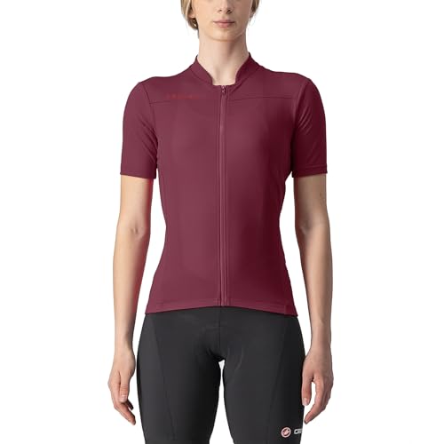 CASTELLI Damen Anima 3 Jersey Sweatshirt, Bordeaux/Rot, XL EU CASTELLI Damen Anima 3 Jersey Sweatshirt, Bordeaux/Rot, XL EU von CASTELLI