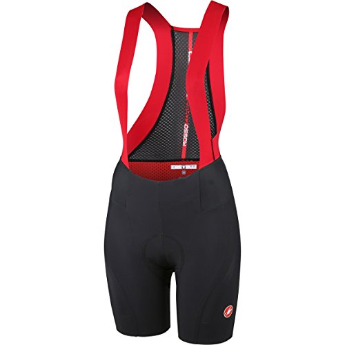 CASTELLI Damen Premio W Bibshort Shorts, Schwarz, S EU von CASTELLI