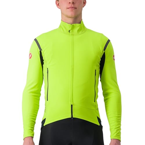 CASTELLI Herren Perfetto Ros 2 Jacket, ELECTRIC LIME/DARK GRAY, XS EU CASTELLI Herren Perfetto Ros 2 Jacket, ELECTRIC LIME/DARK GRAY, XS EU von CASTELLI