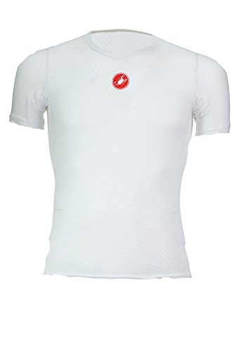 CASTELLI Men's PRO Issue SS T-Shirt, Weiß, Medium von CASTELLI