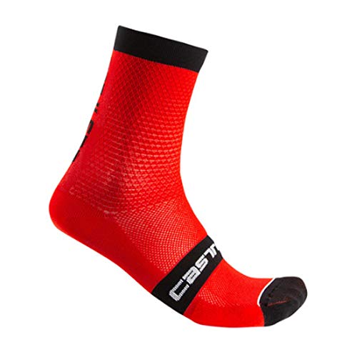 CASTELLI Superleichter 12, Herren-Socken XXL rot CASTELLI Superleichter 12, Herren-Socken XXL rot von CASTELLI
