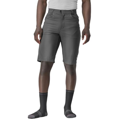 CASTELLI Unlimited Baggy Short, Fahrradhose für Damen und Herren, bequem und strapazierfähig, perfekt für Mountainbikes und Outdoor-Abenteuer von CASTELLI