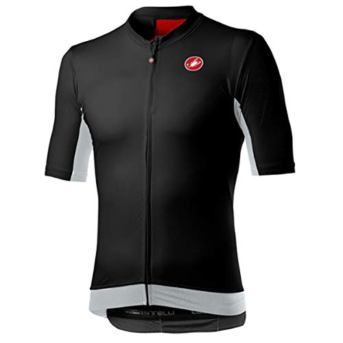 CASTELLI - Vorteil, Herren-T-Shirt S Light Black/Silver Gray CASTELLI - Vorteil, Herren-T-Shirt S Light Black/Silver Gray von CASTELLI