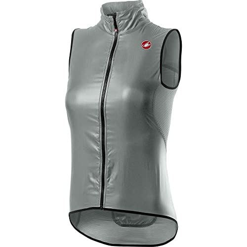 CASTELLI Women's ARIA W Vest Sports, Silber grau, M CASTELLI Women's ARIA W Vest Sports, Silber grau, M von CASTELLI