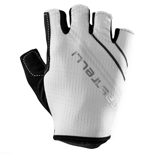 CASTELLI Women's DOLCISSIMA 2 W Glove Fahrradhandschuhe, Ivory/Dark Gray-Silver Gray”, X-Small von CASTELLI