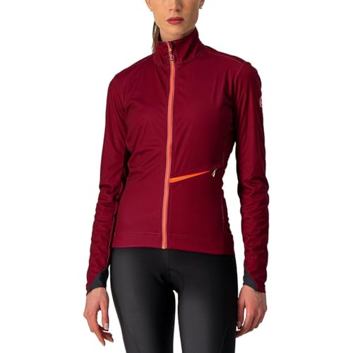 Castelli 4521540 GO W JACKET Jacket Women's BORDEAUX/BRILLIANT PINK XL Castelli 4521540 GO W JACKET Jacket Women's BORDEAUX/BRILLIANT PINK XL von CASTELLI