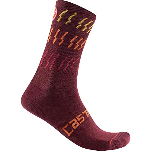 Castelli 4522534 MID WINTER 18 SOCK Socks Unisex BORDEAUX S/M Castelli 4522534 MID WINTER 18 SOCK Socks Unisex BORDEAUX S/M von CASTELLI