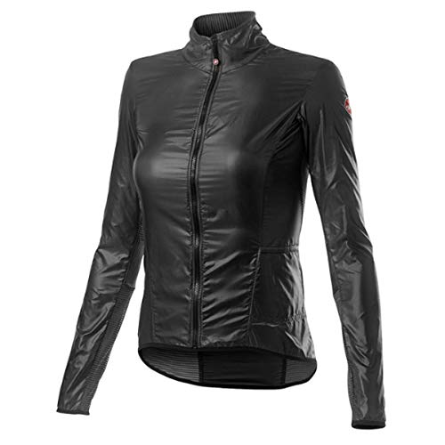 CASTELLI Women's ARIA Shell W Jacket, Dunkelgrau, XS von CASTELLI