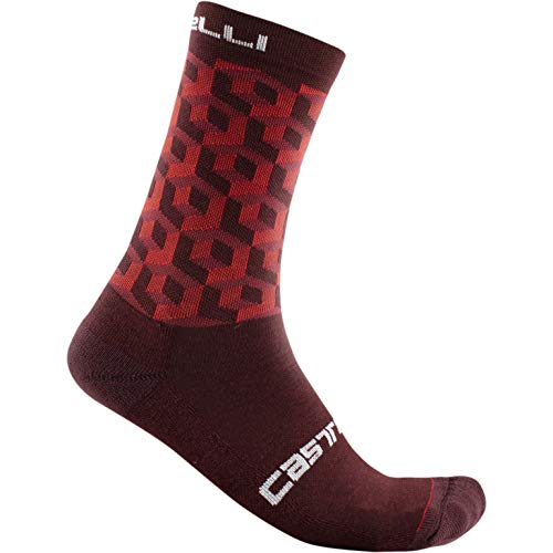 castelli Cubi 18 Sock, Pro Red, Small/Medium castelli Cubi 18 Sock, Pro Red, Small/Medium von CASTELLI