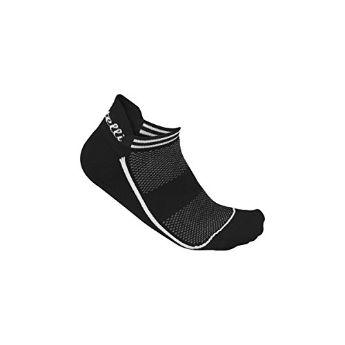 CASTELLI Women's INVISIBILE Sock, Schwarz, Small/Medium von CASTELLI