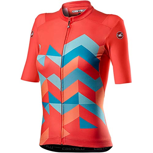 CASTELLI Damen Unlimited W Jersey T-Shirt, Brillantes Pink, L CASTELLI Damen Unlimited W Jersey T-Shirt, Brillantes Pink, L von CASTELLI
