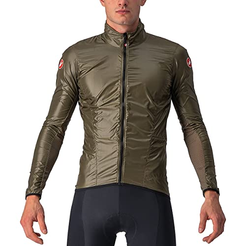 CASTELLI Men's ARIA Shell Jacket, BRAUN, S von CASTELLI