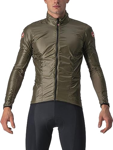CASTELLI Men's ARIA Shell Jacket, BRAUN, XXL CASTELLI Men's ARIA Shell Jacket, BRAUN, XXL von CASTELLI