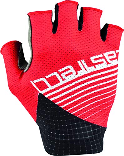 castelli Herren COMPETIZIONE Glove Fahrradhandschuhe, Rot, XL von CASTELLI