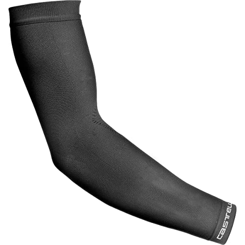 CASTELLI Men's PRO Seamless 2 ARM Warmer Leg Warmers, Schwarz-Weiss, XL von CASTELLI