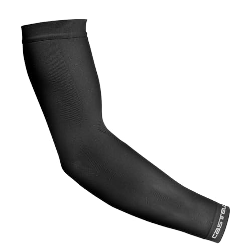 CASTELLI Men's PRO Seamless 2 ARM Warmer Leg Warmers, Schwarz-Weiss, S-M von CASTELLI