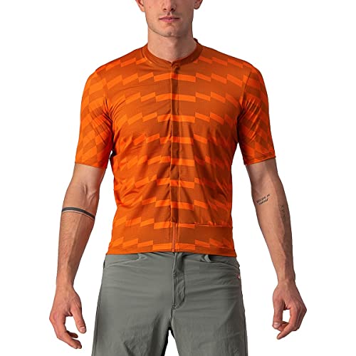 CASTELLI Men's Unltd Dirt Jersey Sweatshirt, Gewürz Orange/Orangenrost, M von CASTELLI