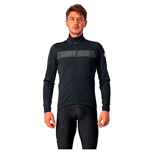 Castelli Men's RADDOPPIA 3 Jacket, Light Black/Black Reflex, XL Castelli Men's RADDOPPIA 3 Jacket, Light Black/Black Reflex, XL von CASTELLI