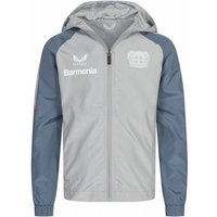 Bayer 04 Leverkusen CASTORE Kinder Kapuzen Jacke TJ1493-GREYBLUE von CASTORE