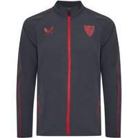 FC Sevilla CASTORE Anthem Herren Präsentations Jacke TM1156-EBONYTRUERED von CASTORE