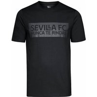 FC Sevilla CASTORE Herren T-Shirt TM2628-BLACKBLACKENED von CASTORE