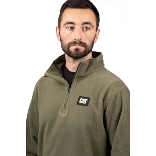 CAT Microfleece Quarter Zip Chive CAT Microfleece Quarter Zip Chive von CAT