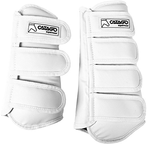 CATAGO Dressurgamaschen, 4 Stck. - Warmblut - weiß CATAGO Dressurgamaschen, 4 Stck. - Warmblut - weiß von CATAGO