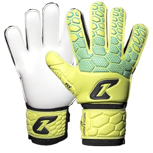 CATCH & KEEP Fly Kids Torwarthandschuhe – Premium Fußballhandschuhe für Kinder mit starkem, haltbarem Dragon Grip – Perfekte Passform für Junge Torhüter, extra Schutz & leicht anzuziehen CATCH & KEEP Fly Kids Torwarthandschuhe – Premium Fußballhandschuhe für Kinder mit starkem, haltbarem Dragon Grip – Perfekte Passform für Junge Torhüter, extra Schutz & leicht anzuziehen von CATCH & KEEP