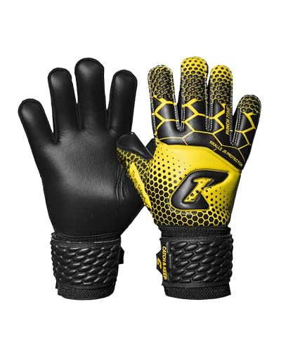 CATCH & KEEP Torwarthandschuhe Kinder Kralle Protector Gelb Gr. 3 I Professionelle Kinder Torwarthandschuhe mit Fingerschutz, Daumenunterstützung & dickerer Handgelenksbandage CATCH & KEEP Torwarthandschuhe Kinder Kralle Protector Gelb Gr. 3 I Professionelle Kinder Torwarthandschuhe mit Fingerschutz, Daumenunterstützung & dickerer Handgelenksbandage von CATCH & KEEP