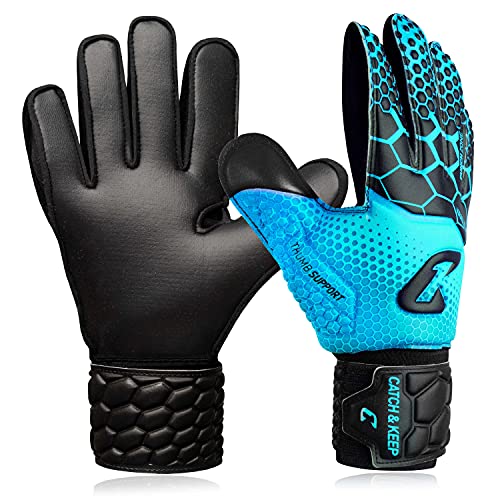 CATCH & KEEP Torwarthandschuhe Kralle Junior Pro 3.0 - Professionelle Torwart-Fußballhandschuhe für Kinder – ultrastarker Falcon Grip - optimale Kinder-Passform CATCH & KEEP Torwarthandschuhe Kralle Junior Pro 3.0 - Professionelle Torwart-Fußballhandschuhe für Kinder – ultrastarker Falcon Grip - optimale Kinder-Passform von CATCH & KEEP