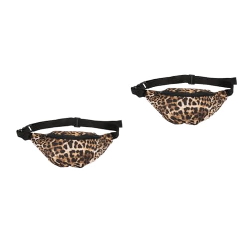 CATIEBYE 2 Stück Packung Leoparden-gürteltasche Für Damen Leoparden Geldbörse Hüfttasche Für Damen Hippe Bauchtasche Für Unterwegs Sportliche Umhängetasche Reise-umhängetaschen Für Damen Pu CATIEBYE 2 Stück Packung Leoparden-gürteltasche Für Damen Leoparden Geldbörse Hüfttasche Für Damen Hippe Bauchtasche Für Unterwegs Sportliche Umhängetasche Reise-umhängetaschen Für Damen Pu von CATIEBYE