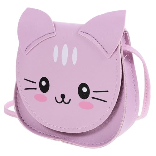 CATIEBYE Umhängetasche Für Teenager Mädchen Kleine Modische Katzentasche Cartoon Kindertasche Ideal Als Crossbody Tasche Für Schule Und Freizeit Praktische Handtasche Für Jugendliche von CATIEBYE