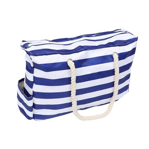 CAXUSD 1 Stück wasserdichte Strandtasche Extra Große Strandtasche Große Reisetasche Strand Einkaufstasche Einkaufshandtasche Tasche Zum Einkaufen Outdoor Handtasche Tasche Für von CAXUSD