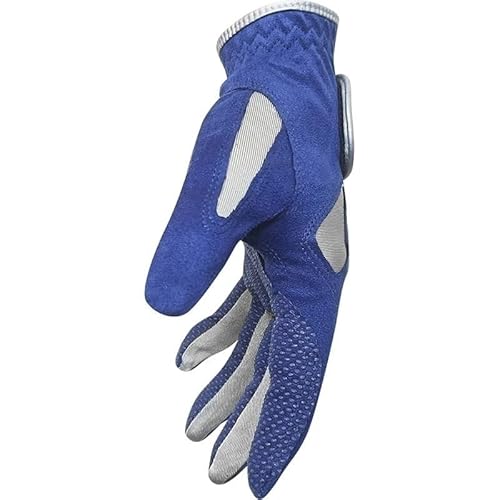 Profi-Baseball- und Softball-Schlaghandschuhe: Outdoor-Sportausrüstung – Präzise Passform, Komfort und Haltbarkeit(1pair Blue,Large L 25) von CBFGGOEUDFBS